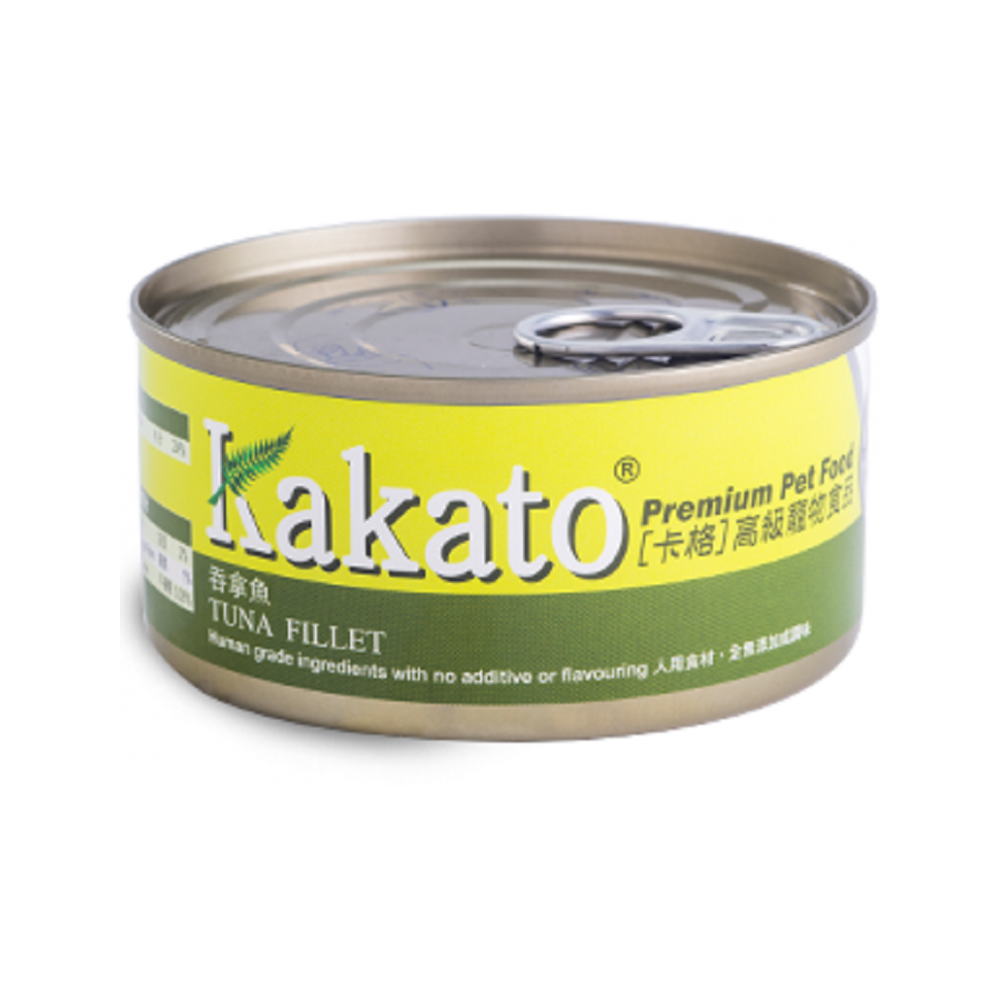 Kakato - Tuna Fillet Dog & Cat Can 170 g
