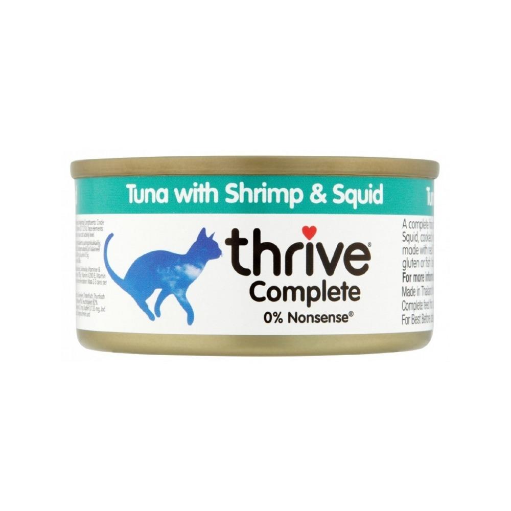 Thrive - Complete Tuna with Shrimp & Squid Cat Can 75 g