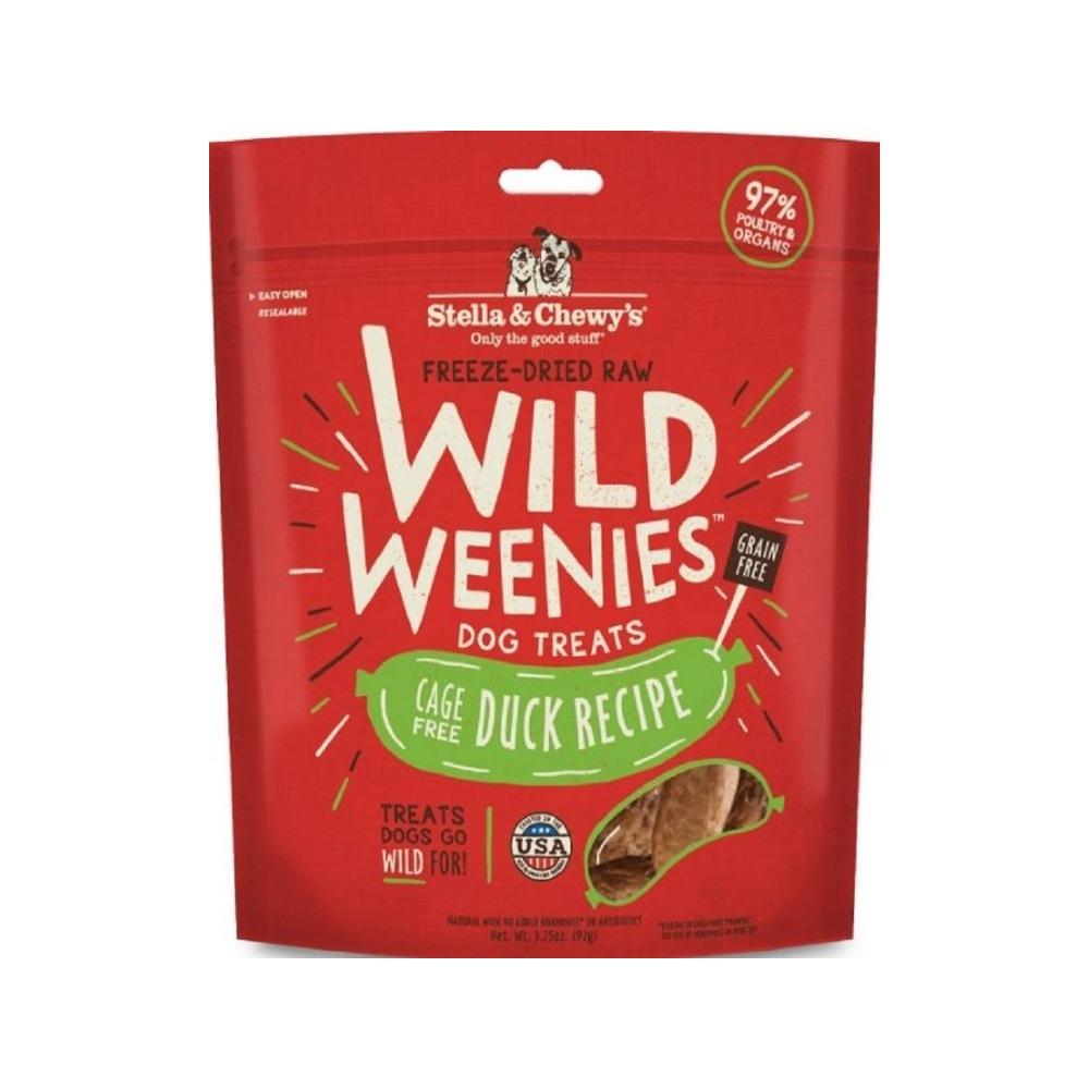 Stella & Chewy's - Wild Weenies Cage Free Duck Dog Treats 3.25 oz